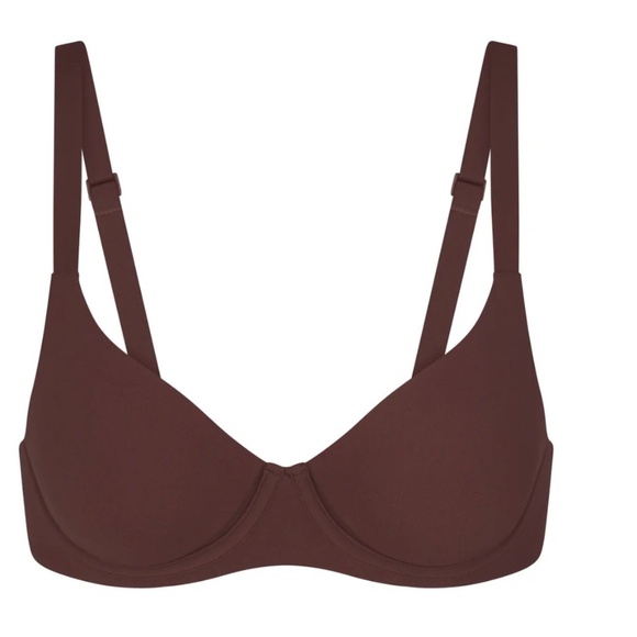 NWT Skims fits everybody full coverage under wire bra size 32DDD COCOA brown - Picture 2 of 7